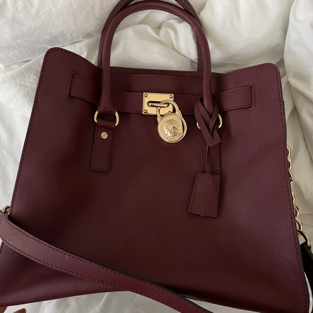 Michael Kors Saffiano leather purse Large